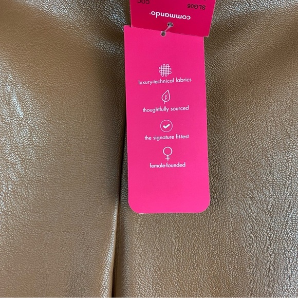 NWT Commando Faux Leather Legging in Cocoa Size Large - Picture 11 of 12